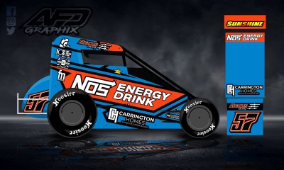 Tyler “Sunshine” Courtney to Drive for Abacus Racing in the 2024 Chili Bowl.