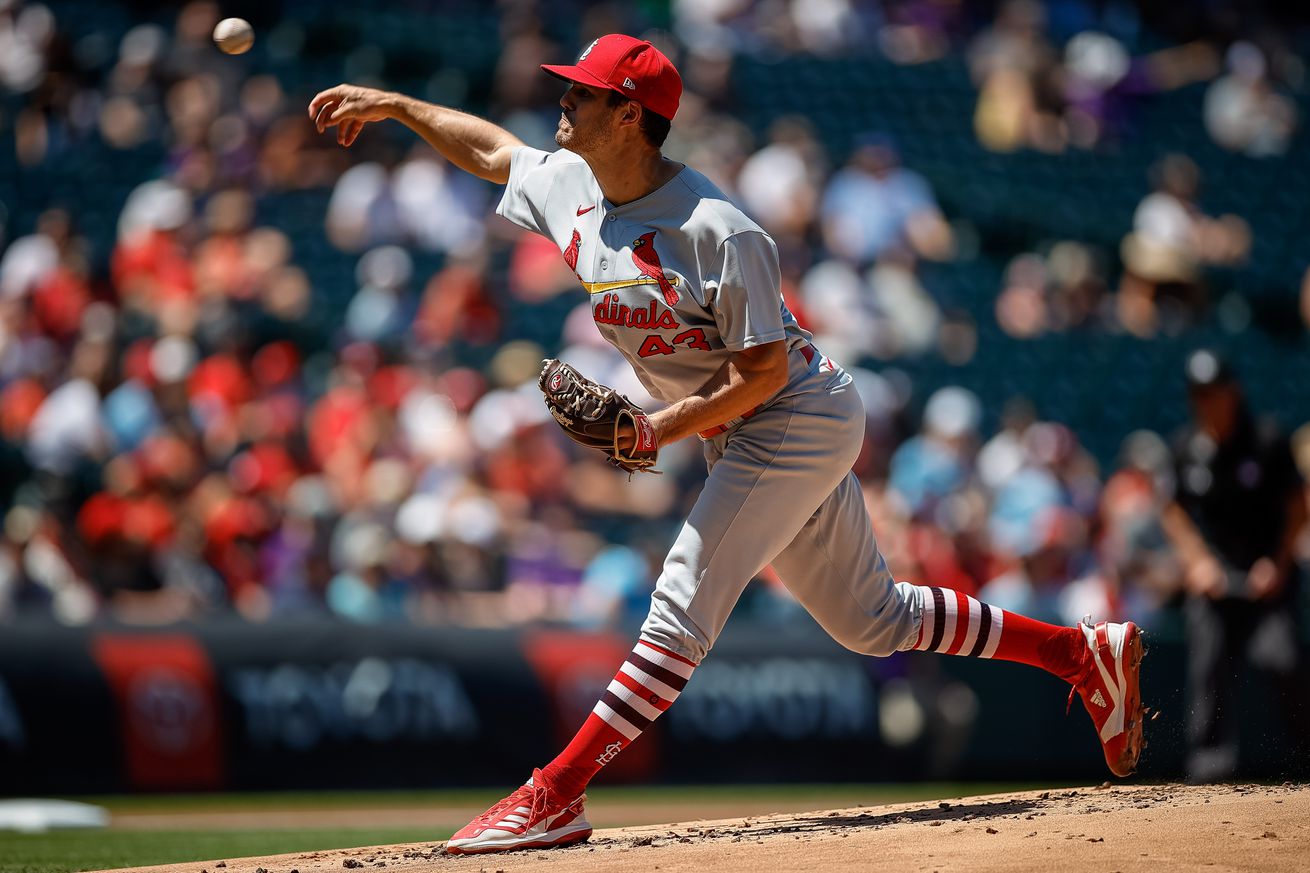 MLB: St. Louis Cardinals at Colorado Rockies